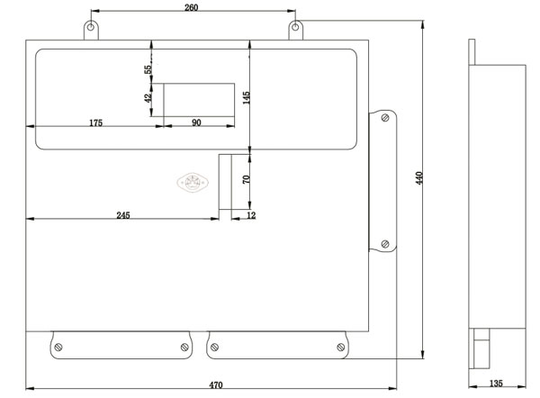 內置刷卡預付費型 1-15戶