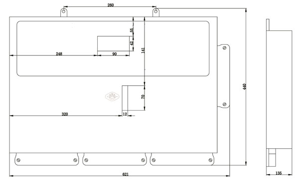 內置刷卡預付費型 1-15戶